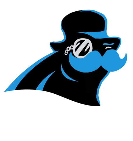 Carolina Panthers British Gentleman Logo iron on transfers